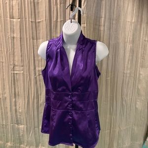 Purple Short Sleeve top by Poetry.